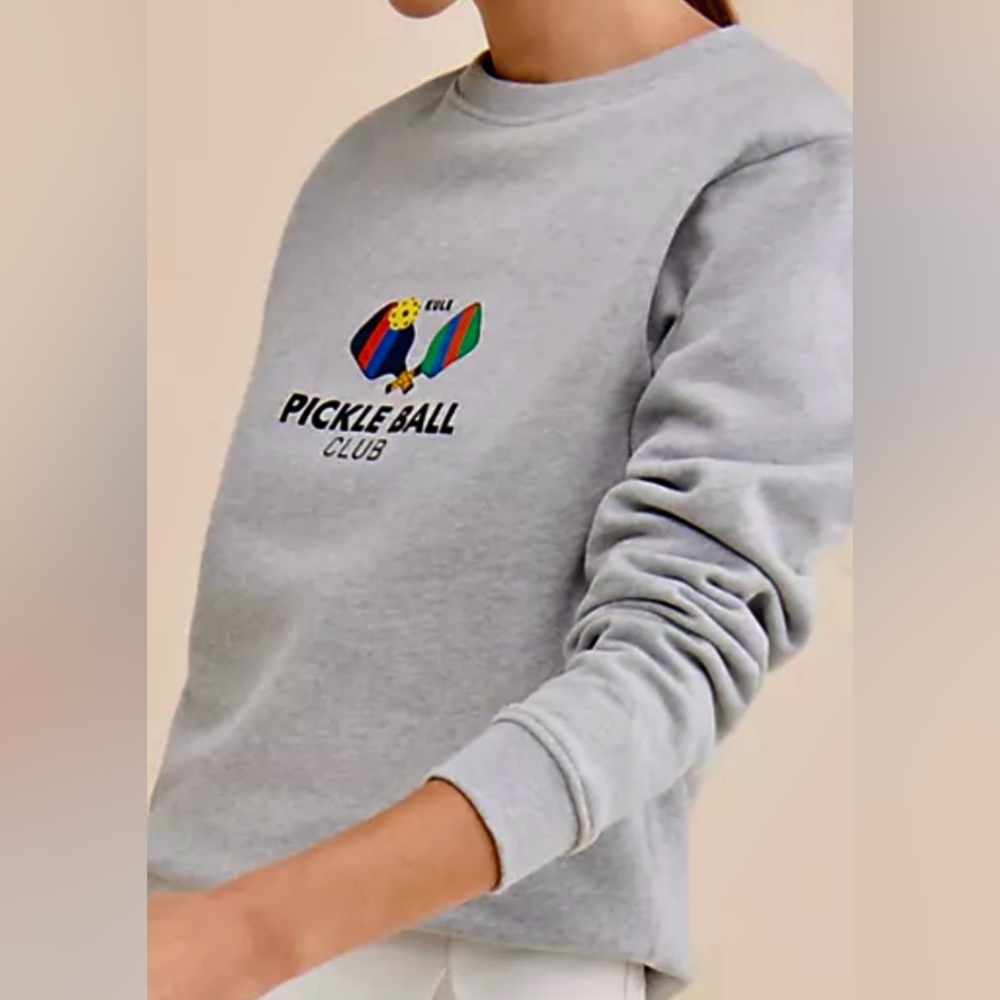 Kuhl Gray Pickleball Club Sweatshirt - Picture 4 of 6